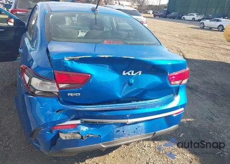 2022 Kia Rio S z USA, uszkodzony, nr VIN 3KPA24AD0NE431363